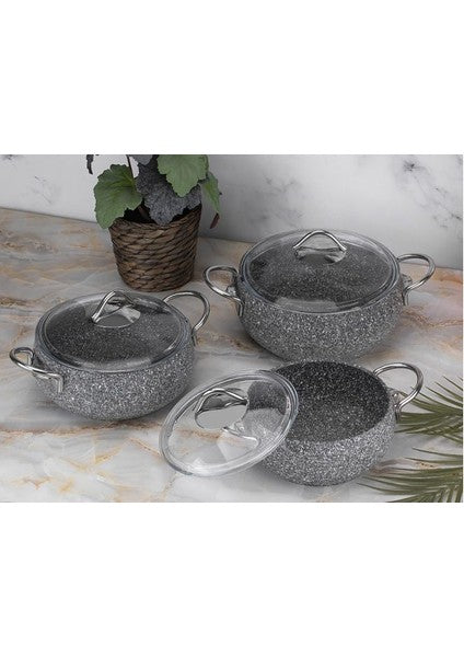 Üç’lü tencere seti