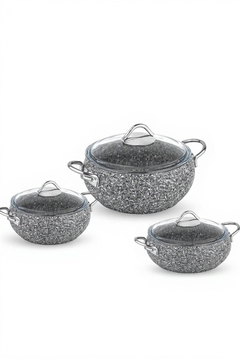 Üç’lü tencere seti